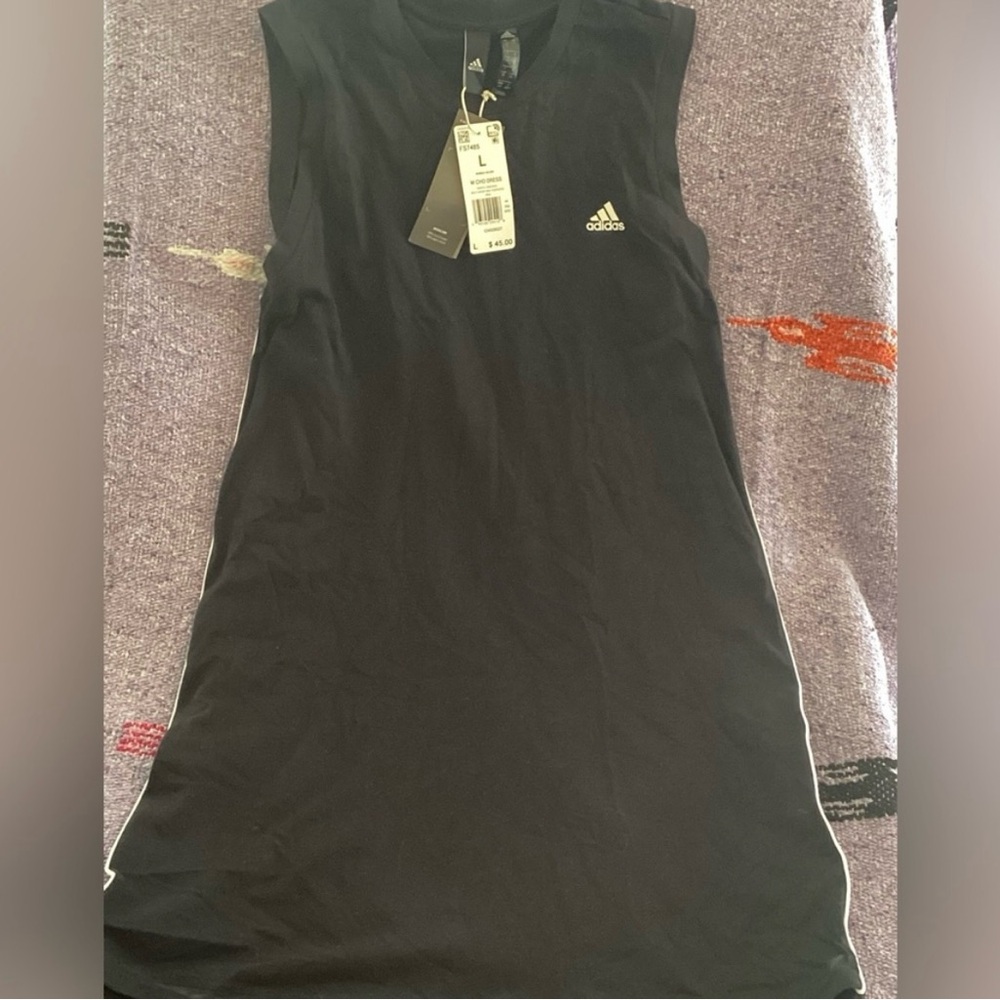 Adidas Black Sleeveless Athletic Dress